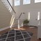 Ekena Millwork 48H x 1/4T Adjustable Wood Slat Wall Panel Kit w/ 4W Slats, Birch contains 11 Slats SWW55X48X0250BI - alternate 8